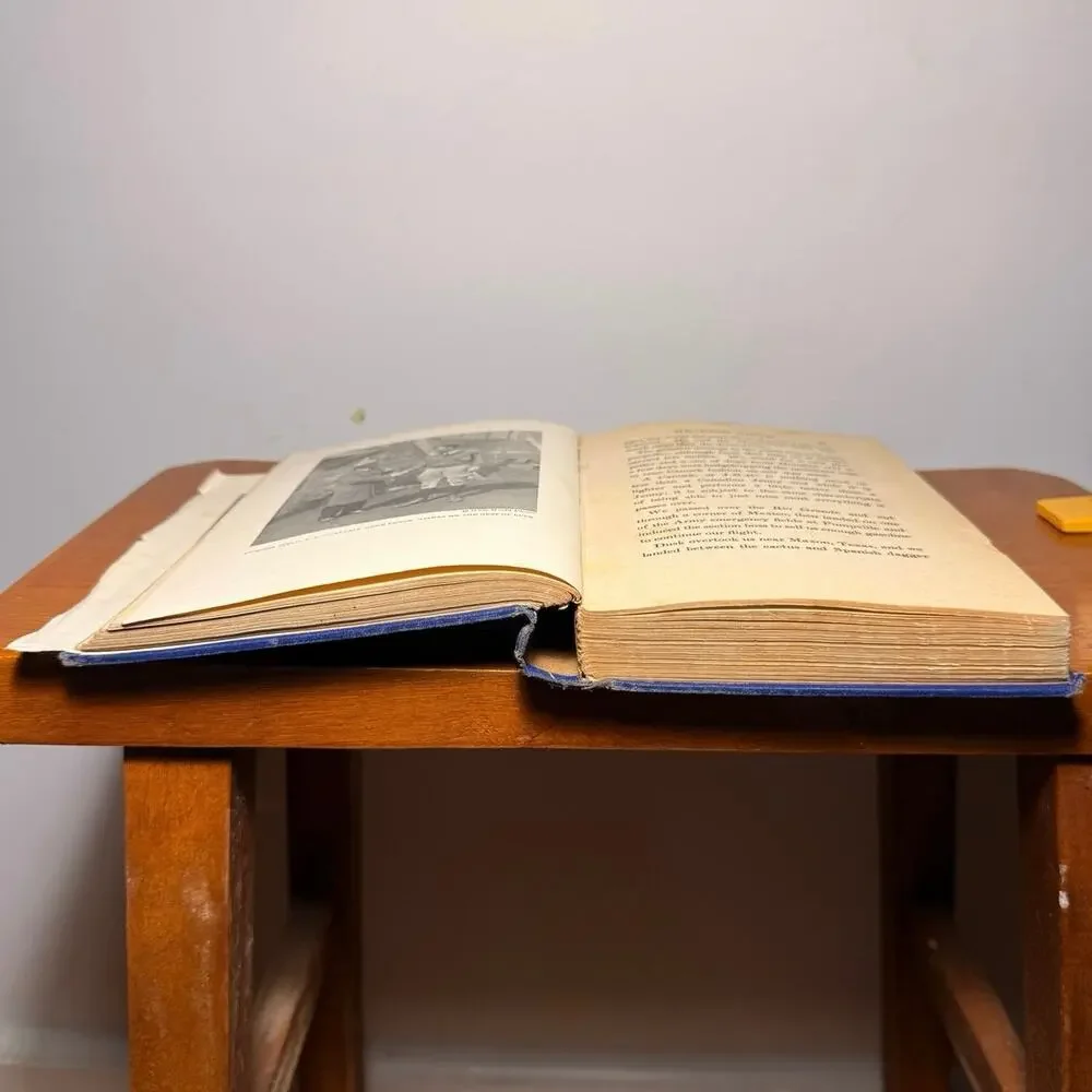 Vintage 1927 WE Charles Lindbergh 1st Edition 8th Printing Hardcover Book As Is